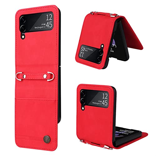 Étui de téléphone portefeuille pour Samsung Galaxy Z Flip 4 idéal pour voyager