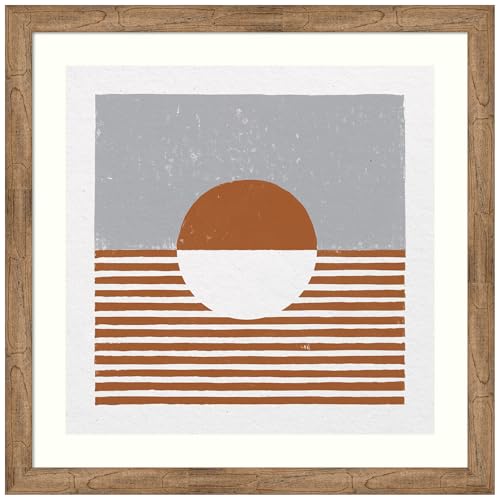 Amanti Art Framed Wall Art Print 36x36 Reflection IV by Moira Her...