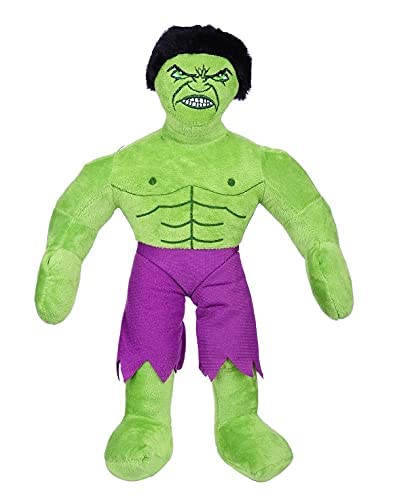 PATLY Superhero Hulk Plush Toy - Batman Stuffed Plush Toy Comes with Keychain - Cute & Cuddly Batman Pillow Buddy (15 Inches) (B0B1BFVM13) Amazon Price History, Amazon Price Tracker