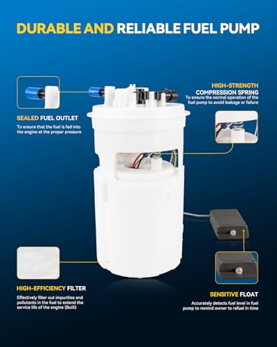Image of PHILTOP Electric Fuel Pump Assembly FG1368 Fit for Chevrolet Aveo