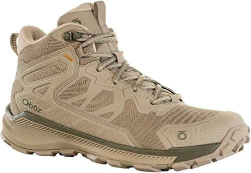 Oboz Men's Katabatic Mid Hiking Boot, Sandbox, 10.5 | Image 1