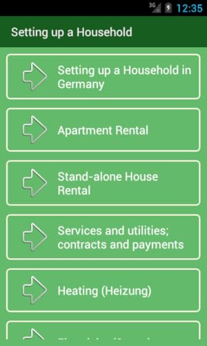 Setting up a Household