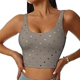 Style décontracté facile à assortir : assez polyvalent pour être porté au-delà du fitness, ce soutien-gorge de sport taupe à pois G se marie sans effort avec des jupes, des joggeurs et des hauts d'entraînement pour femme. Que vous alliez pour l'esthétique d'un débardeur ou un débardeur à soutien-gorge intégré pour un look féminin, il s'adapte parfaitement à