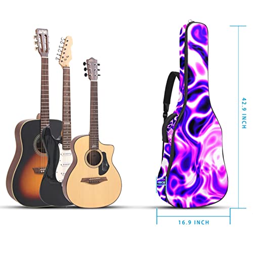 Purple Planet Clouds Housse de protection rembourrée pour guitare acoustique classique, Multicolore 05, 42.9×16.9×4.7 in… - Les Beatles, Paul McCartney, John Lennon, RIngo Starr, George Harrison Purple Planet Clouds Housse de protection rembourrée pour guitare acoustique classique, Multicolore 05, 42.9x16.9x4.7 in… – Image 6