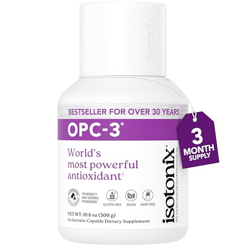 OPC-3 Isotonix - Antioxidant Supplement - Pycnogenol, Grape Seed Extracts, Bilberry, Red Wine & Pine...