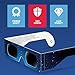 YDKOJGW 12 Pack Solar Eclipse Glasses Approved 2024,CE&ISO Certified Eclipse Glass for Solar Viewing,Optical Quality Safe Shades for Direct Sun Viewing