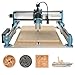 Genmitsu CNC Machine 4040-PRO MAX with 710W Trimmer CNC Router & Linear Rail Driven, 3 Axis Engraving Machine for Wood Metal Acrylic Cutting Milling