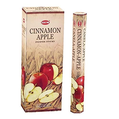 Cinnamon Apple - Box Of Six 20 Stick Tubes - Hem Incense #TOP19