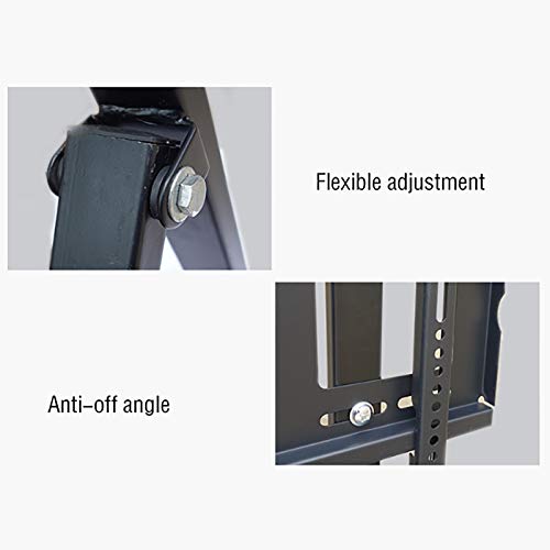 Soporte móvil para TV de 32-65 pulgadas con ruedas y rotación 360° miniatura 5