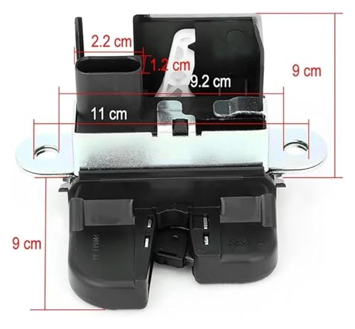 Serrure hayon coffre bloqué solution actionneur VW Tiguan Up - 6