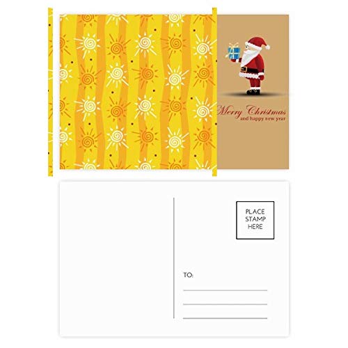 Cartes postales de la rivière et Père Noël Sun Sunshine pour peinture et loisirs créatifs