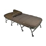 fox bedchair r1  Fox Flatliner 8 Leg 5-Season Sleep System Bedchair Angelliege mit Schlafsack