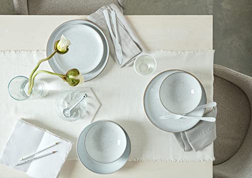 Denby White Speckle Coupe Dinner Plate Set Of 4 (414048305),26 Centimeters #TOP6