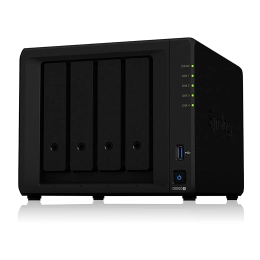 Synology DS920+ 4 Bay Desktop NAS-behuizing