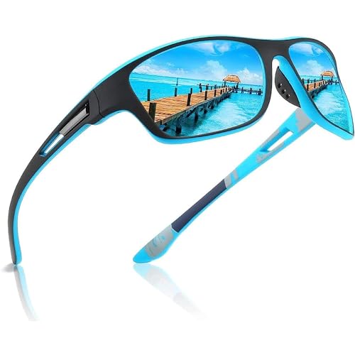 Image of CREEK UV Protected Polarization Sports Sunglasses for Men Driving Cycling Fishing Cricket Sunglasses