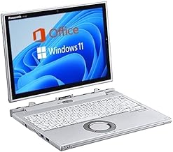 Panasonic CF-XZ6RF7VS, 2-in-1 Laptop, Win11, MS Office Installed, CPU: 7th Generation Core i5 / Memory: 8GB / SSD: 256GB / 12-inch QHD / Resolution: 2160X1440, 12-inch 2K LCD, Webcam (Built-in