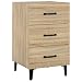 Produktbild vidaXL Nachttisch Sonoma-Eiche 40x40x66 cm Holzwerkstoff