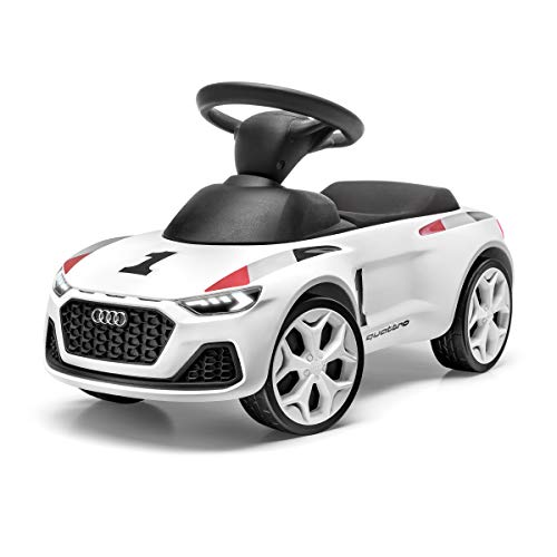 Preisvergleich Produktbild Audi 3201810030 Junior Quattro Rutschauto Bobbycar Kinderfahrzeug Pikes Peak, weiß