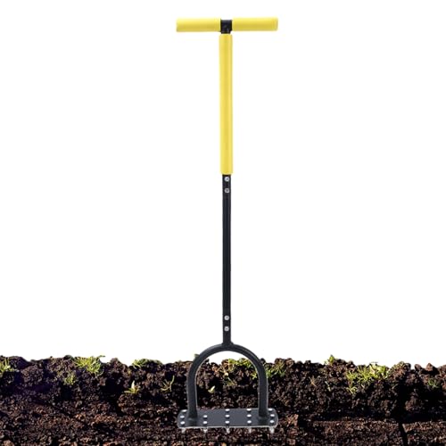 Scarificateur ergonomique pour l'entretien du sol avec poignée en T robuste - 2