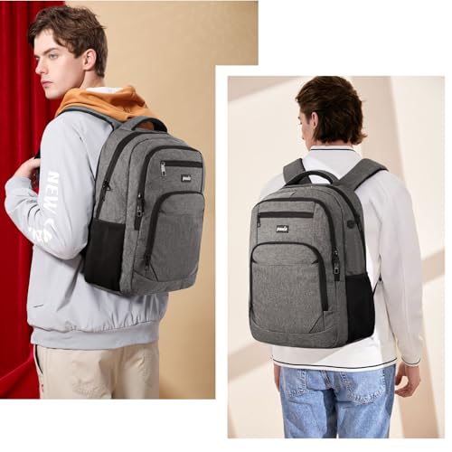 Image of Paude Backpack for Women and Men,School College Backpack 15.6 inch Laptop bookbag with USB Port for High School Student