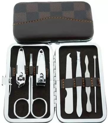 Manicure Pedicure Nail Clippers Kit of 7 In 1 Stainless Steel Professional Kit (50 g, Set of 7)
