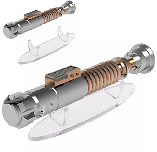 Lightsaber Stand Sword Stand Acrylic Desktop Lightsaber Stand Display Sword Stand for Lightsaber Display (Transparent) 2
