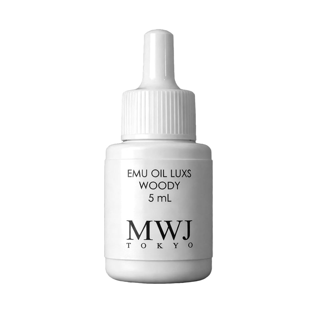 Emu Oil, Woody, Luxe, 0.2 fl oz (5 ml), Body Oil, Organic, Good Scent, Aroma, Moisturizing, Beautiful Skin, Massage, Sports, Athletes, Massage Oil : Beauty