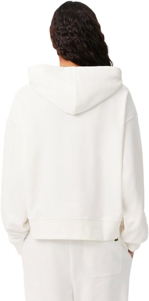 Lacoste womens Oversized Logo Hoodie - Image 3