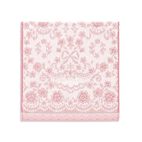 JILL STUART(ジルスチュアート) ドルチェ タオルハンカチ ピンク フラワー 無撚糸 フルフィーコットン 58-1880070 約25×25cm