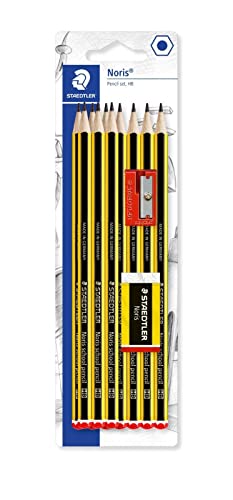 Crayons de bois Staedtler 121 Noris set de 12 fournitures scolaires dessin