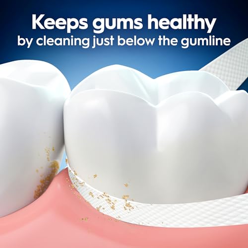 Oral-B Glide Healthy Gums Unflavored Dental Floss, Smooth, Strong, Shred Resistant, Value 2 Pack (50m Each)