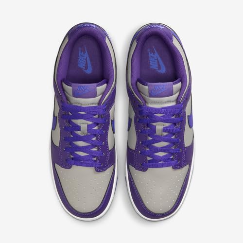 Nike Dunk Low Retro Men's Shoes (College Grey/Wild Grape/White/Persian Violet)4