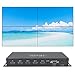 Video Wall Controller 2x2, 4-Way Video Wall Processor, 3840x2160@30Hz Resolution, HDMI Input/Output Video Wall for 4 TV Splicing, 2 x2, 1x2, 2x1, 1x3, 3x1, 1x4, 4x1 Splicing Mode, 180Â° Rotation