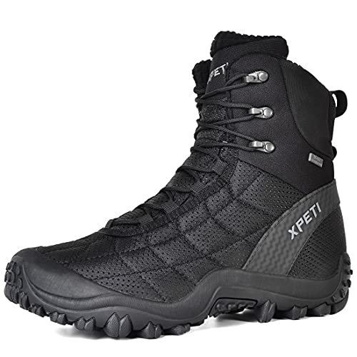 XPETI Men’s Crest Thermo High-Top Winter Hiking Boots Waterproof Insulated2
