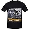 David Gilmour Rattle That Lock Rock Mens Crew Neck Cool T Shirts Black 3XL #4