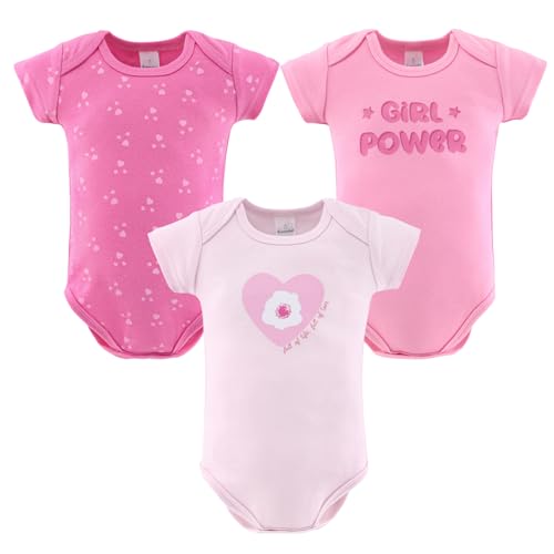 The Peanutshell Baby Girl Clothes & Essentials, Baby Layette Gift Set for Girls, Newborn Girl Gift Sets, Pretty in Pink3