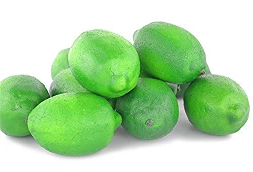 Image of Ulalaza 12Pcs Fake Lemon Artificial Fruits Model Lifelike Yellow&Green Lemon Home House Kitchen Party Decoration Desk Ornament