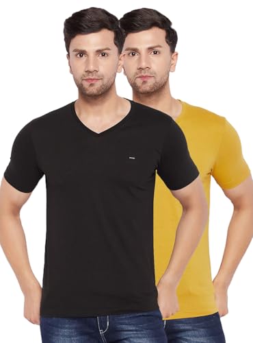 Image of Orewa Men Men's Solid Regular Fit T-Shirt