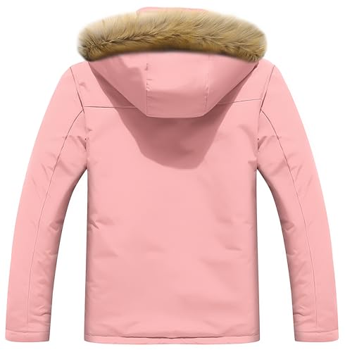 Image of MOERDENG Women's Waterproof Ski Snow Jacket Winter Warm Hooded Snow Coat Mountain Windproof Ski Jacket For Women
