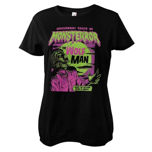 T-shirt Universal Monsters femme la coupe ajustée qui ne se déforme pas