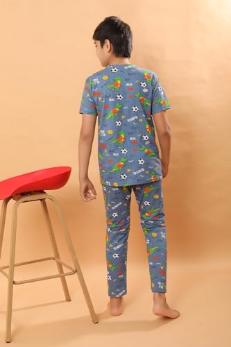 Image of Ninos Dreams Boys Cotton Coord Set /Boys Night Suit /Boys Loungewear /Boys Night Dress