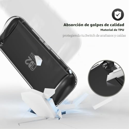 Miniatura 4 de ProCase Estuche compatible con Nintendo Switch 2 2025, Carcasa TPU Ultra Delgada Antichoque Anti-Arañazos -Switch 2