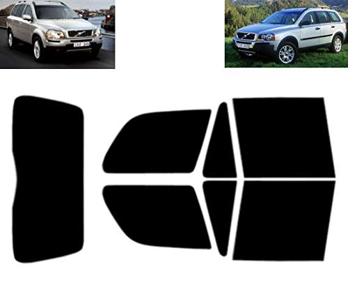 Film Solaire Teinté Pour Volvo XC90 - Arrière Et Lunette, 20% Noir, Prédécoupé - 4