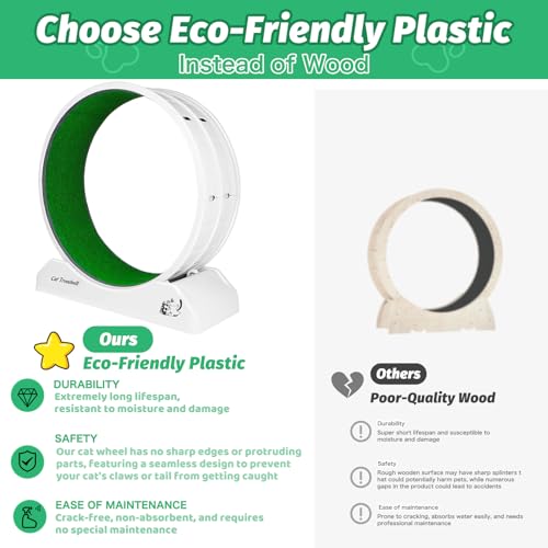 Roda de gato, rodas para gatos em ambientes internos, roda de exercícios para gatos com pista alcati