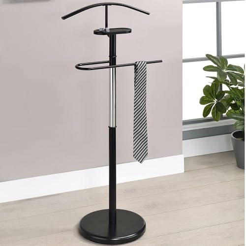 Kings Brand Furniture Freestanding Metal Valet Stand