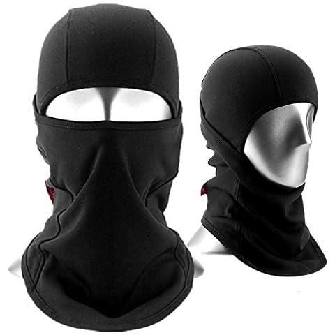COTOP Balaclava Ski Face Mask Men Women Motorbike Cycling Neck Warmer Windproof Breathable for Motorcycle Helmet Skiing Snowboarding(Black) Cover