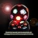 Kicko 7 Inch Disco Light - LED Multi-Colored Revolving Lighting Ball - Perfect for Home and Party Decorations, Stage Lights, Rave, School Festivals, Stress Reliever