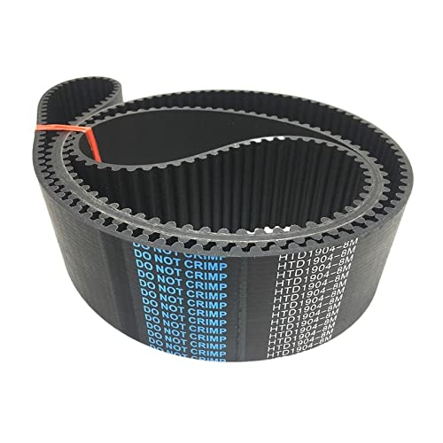 Correas industriales HTD8M 1904 para evitar deslizamientos en motores