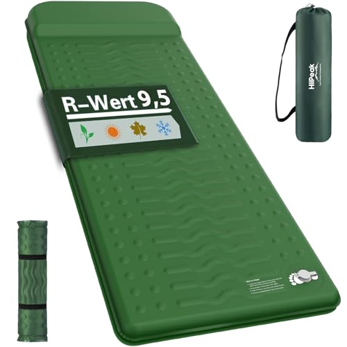 HiiPeak Isomatte R-Wert 9,5, Camping Matratze aus Schaumstoff mit...