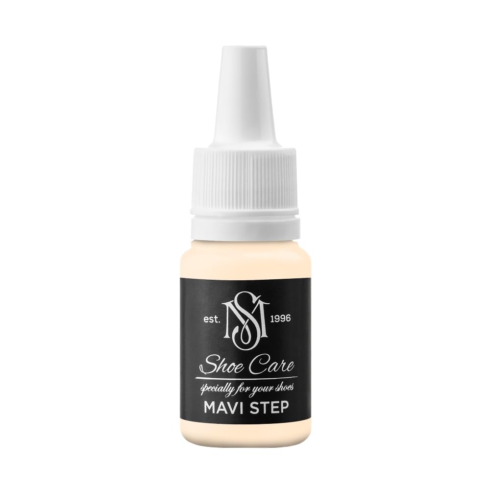 Peinture Cuir Haute Couvrance Teinture Universelle MAVI STEP Nectar d'Abricot 10ml